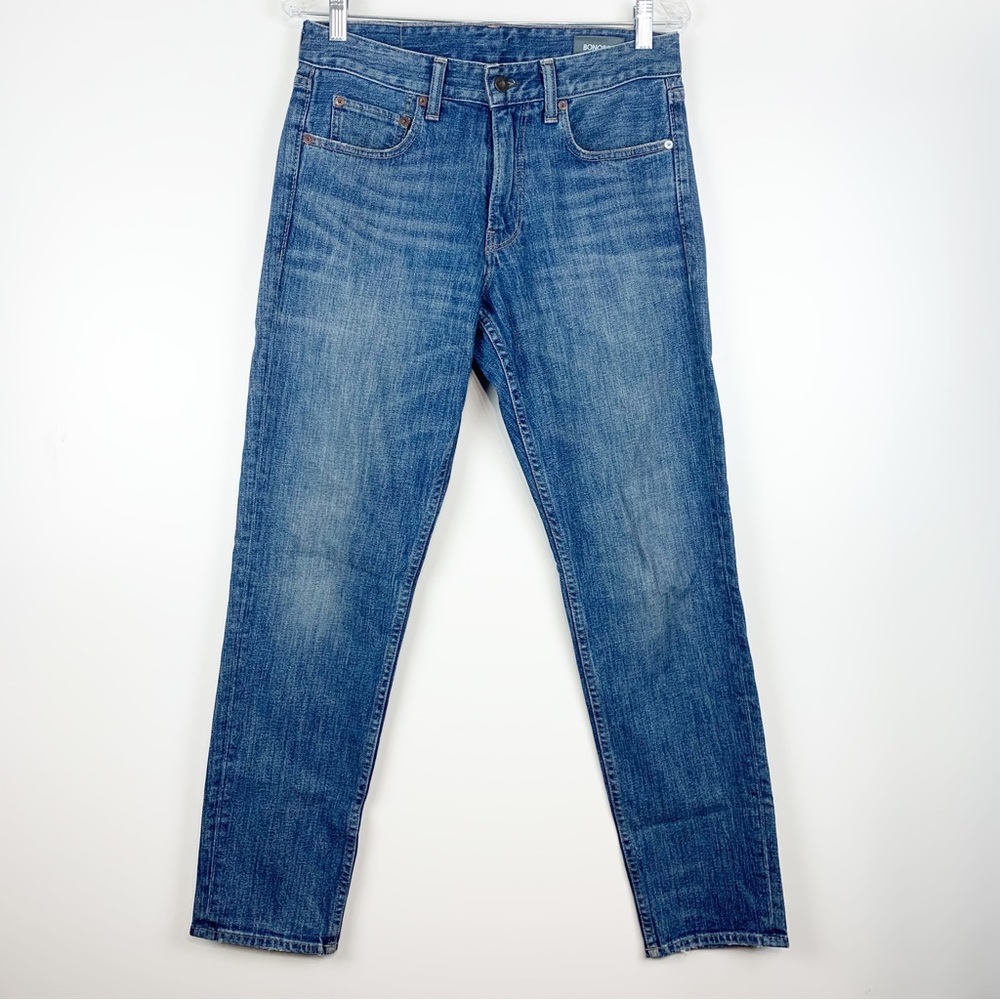 Bonobos The Blue Jean‎ Mens 29/30 Athletic Fit Medium Wash Tapered